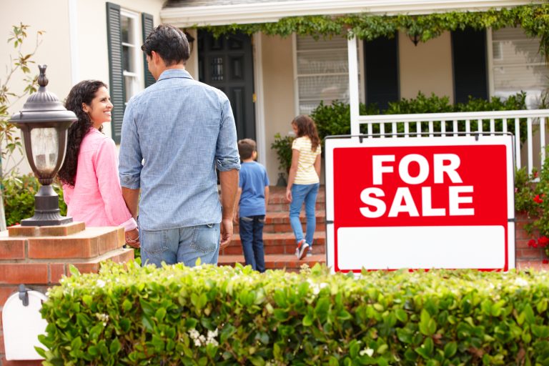 Stock image of a home on the market.