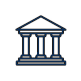 Government building icon
